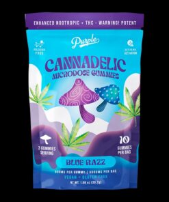 Cannadelics Microdose Gummies Blue Razz