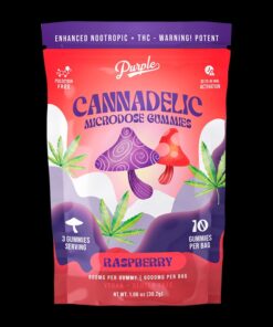 Cannadelics Microdose Gummies Raspberry