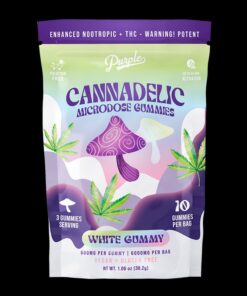 Cannadelics Microdose Gummies White Gummy