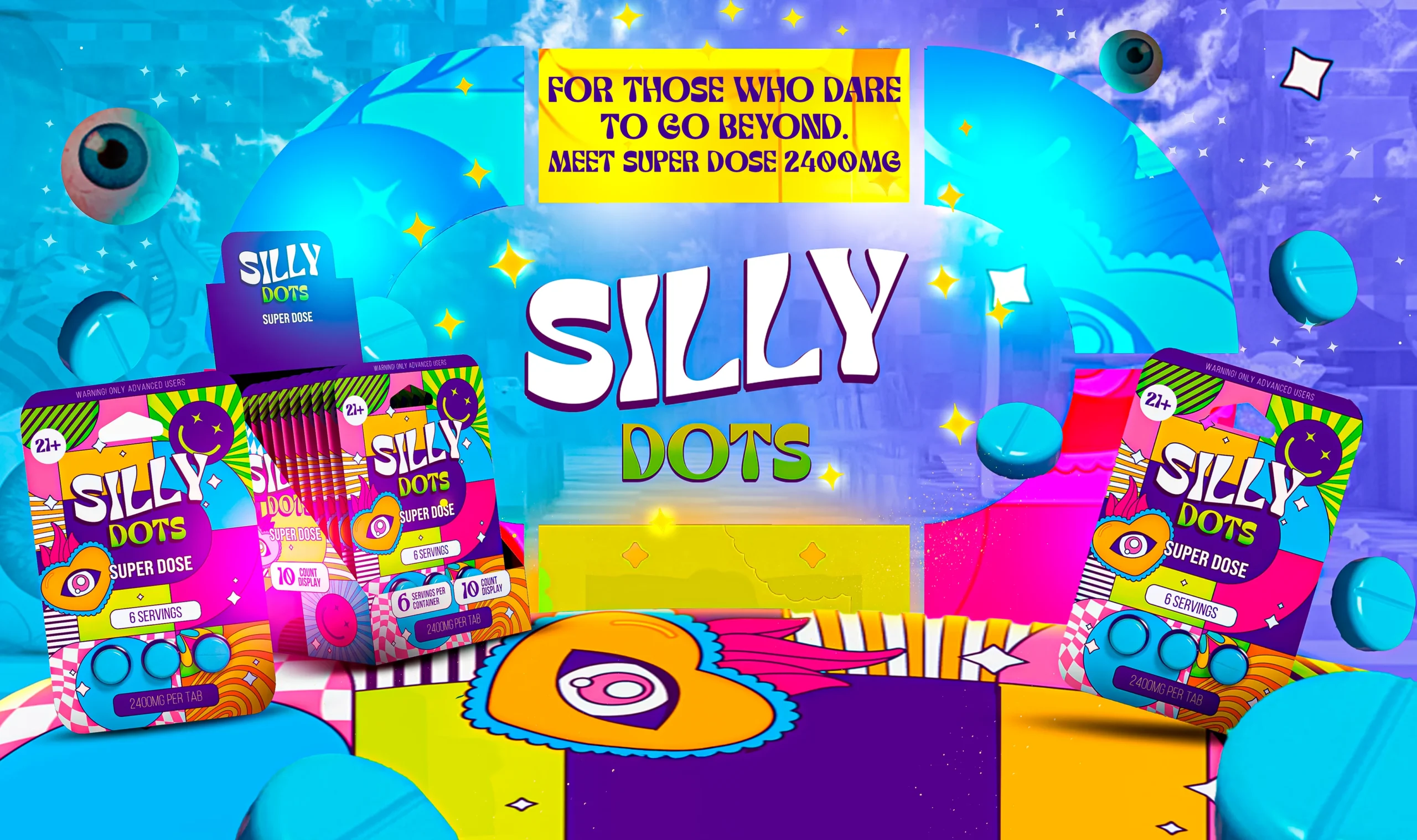 silly dots banner 2