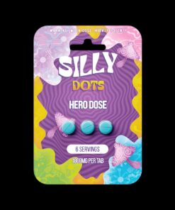 Silly Dots Hero Dose 1800mg Tabs | 3 Tabs